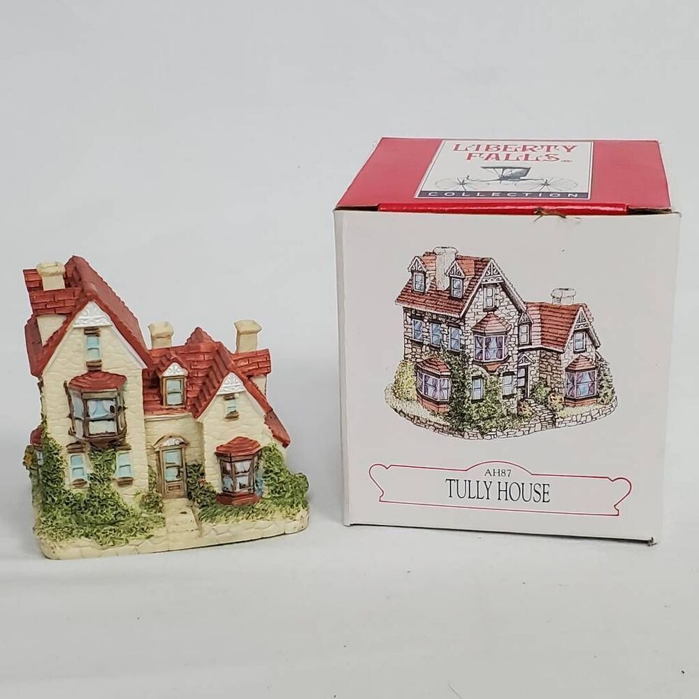 Liberty Falls Tully House AH87 Figurine w/ Box